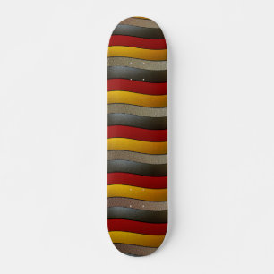 Skate Cor-Cromo da bandeira de Alemanha por Shirley