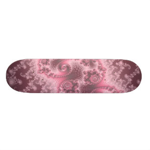 Skate cor-de-rosa obscuro das medusa