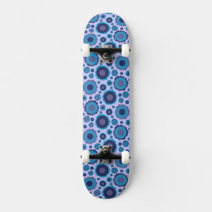 Skate Cor multicazuis branca padrões sois azulejo