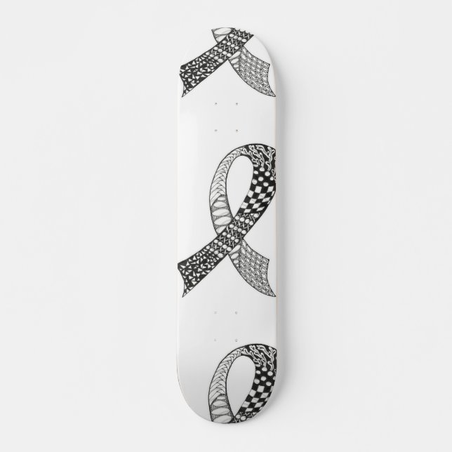Skate Cor Personalizada da Faixa de Sensibilização do ca (Frente)