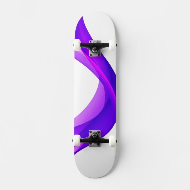 Skate Cor roxa pastéis (Frente)