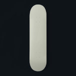 Skate Cor Sólida do Sage Branco<br><div class="desc">Uma tonalidade e sofisticada sombra de verde-luz. Esta elegante matiz evoca a nova serenidade de uma manhã de primavera. Perfeito para criar um ambiente calmo e convidativo, essa cor se combina perfeitamente em ambientes modernos e clássicos. Essa fina sombra verde traz um apelo eterno que aumenta qualquer espaço</div>