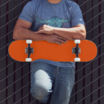 Skate Cor Sólida Vermelha Vermilion | Clássico | Elegant<br><div class="desc">Cor Sólida Vermelha Vermilion | Clássico | Elegante | Evolução | NA MODA | Presente</div>