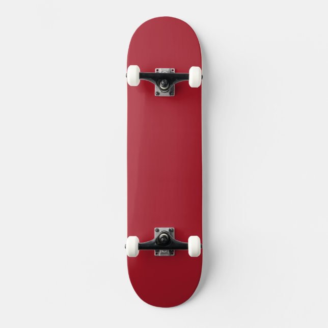 Skate Cor Vermelho Ígneo de Primavera e Verão (Frente)