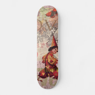 Skate Coração Doce Namorado Querido Anjo do Dia dos Namo