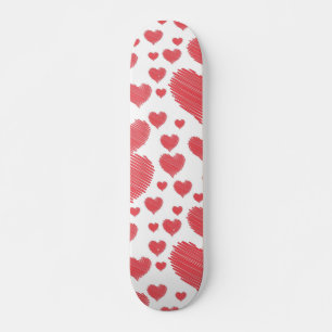 Skate Corações Escritíveis