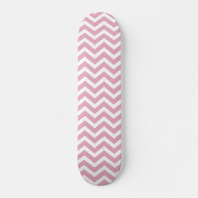 Skate Corante rosa e cinza (Frente)