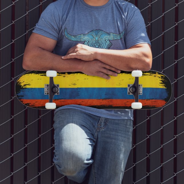 Skate Cores da Colômbia (Ao ar livre 3)