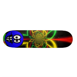 Skate Cores das aves raras de Rasta