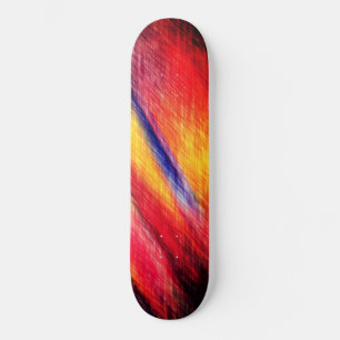 Skate Cores de Abstrato sunset 2