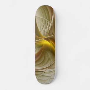 Skate Cores de Metais Preciosos, Arte Abstrata Fractal