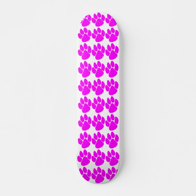 SKATE COREY TIGER 1980 PINK TIGER TRACKS WHITE (Frente)
