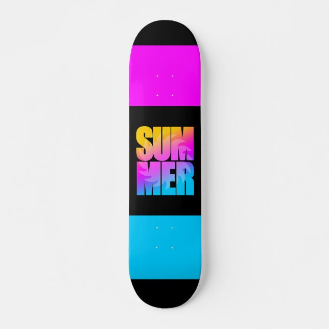 Skate Corey Tiger 80s Verão Sol (Frente)