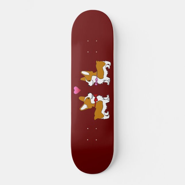 Skate Corgi Love (Frente)