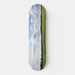 Skate Cornfields Verdes e Céu Azul