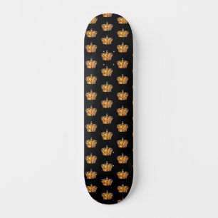 Skate Coroa dourada real