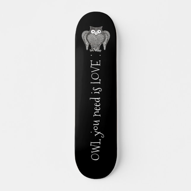 Skate Coruja de que precisa (Frente)