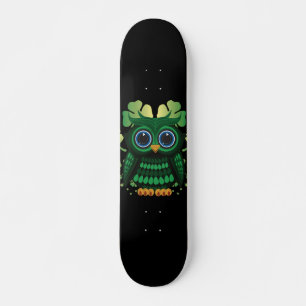 Skate Coruja do Dia de São Patrício