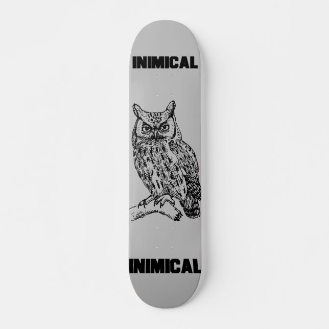 Skate Coruja Inimical (Frente)