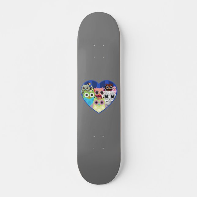 Skate Corujas de Amor (Frente)