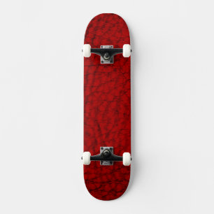 Skate Couro Sintético Vermelho