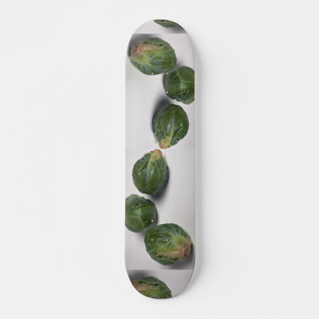 Skate Couves-de-Bruxelas deliciosas (Frente)