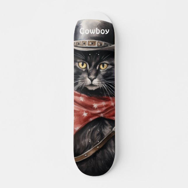 Skate Cowboy Cat (Frente)