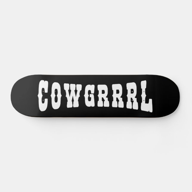 SKATE COWGRRRL (Horz)