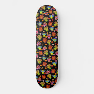 Skate Cranio de Açúcar Floral