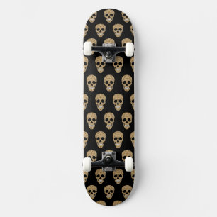 Skate Cranio de Açúcar Floral Dia de los Muertos