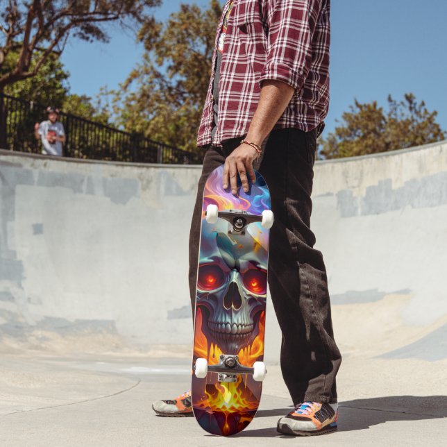 Skate Crânio Derretendo (Ao ar livre 2)