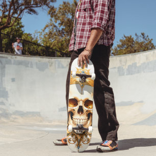 Skate Cranio do Rei Real