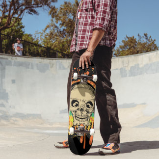 Skate Crânio Embrulhado
