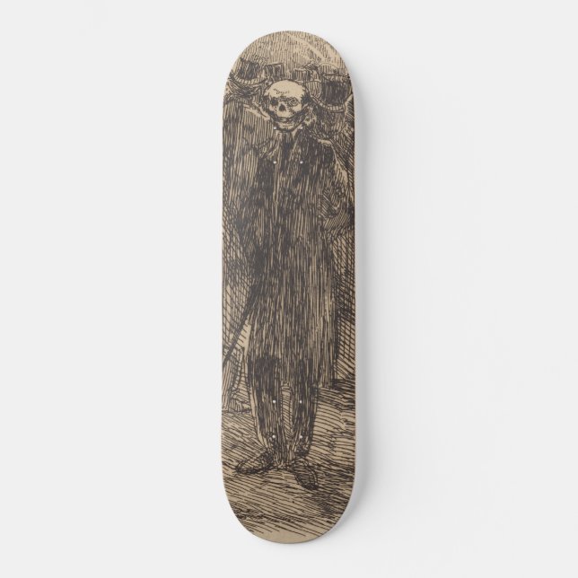 Skate Crânio na multidão (por Albert Besnard) (Frente)