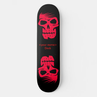 Skate Crânios personalizáveis