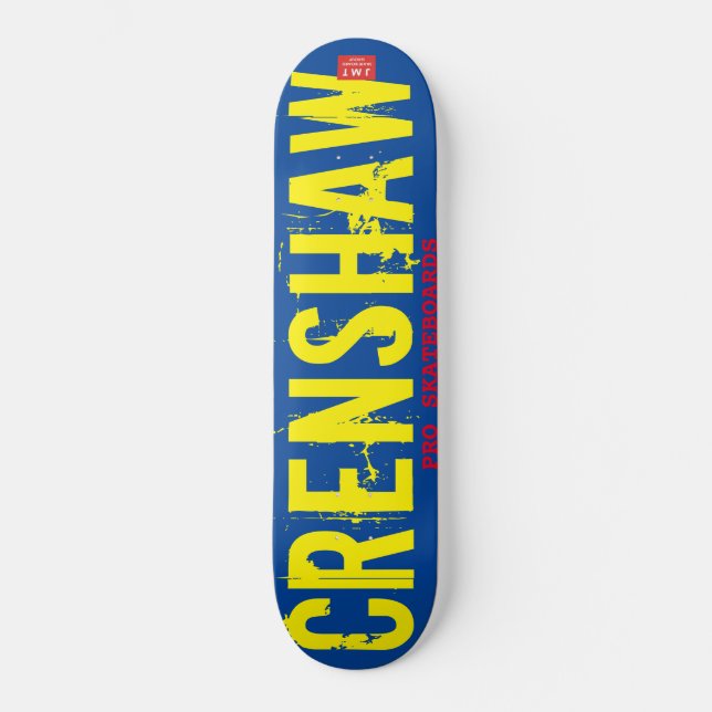 SKATE CRENSHAW PRO SKATEBOARDS / MJT EUA (Frente)