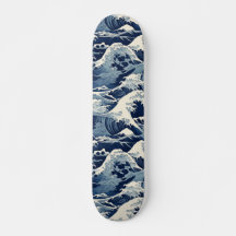 Crestas Epheméricas: Ondas Hokusai Reimaginadas