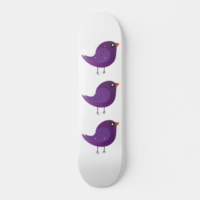 Skate Crianças, passarinho fofo (Frente)