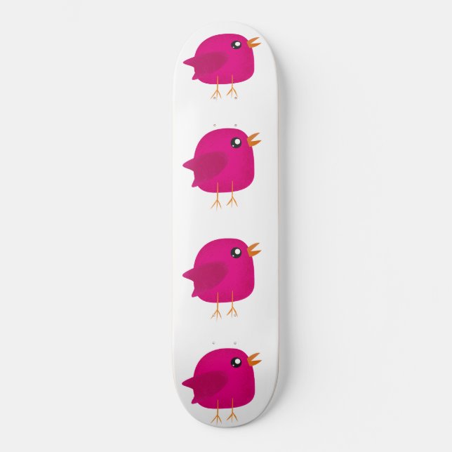 Skate Crianças, passarinho fofo (Frente)