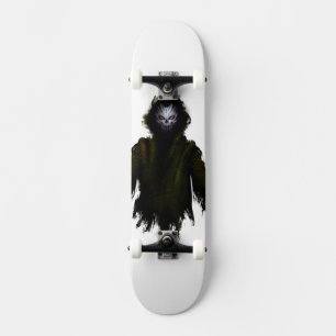 Skate Criatura Monstro Sombrio Arte Gótico Horror Tenebr