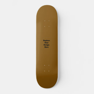 Skate Crie seu próprio marrom