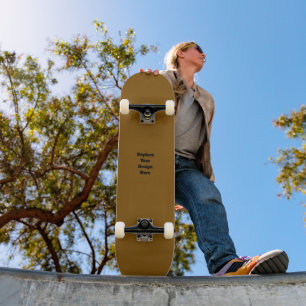 Skate Crie seu próprio marrom