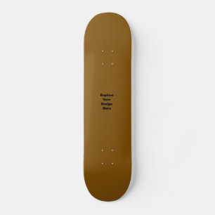 Skate Crie seu próprio marrom
