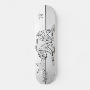 Skate Cromo da REPÚBLICA DA CALIFÓRNIA sobre Designs de
