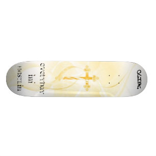 Skate cruz verdadeira do conselho diário do clink do