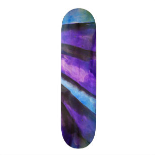 Skate cubism sem emenda roxo, arte abstracta azul