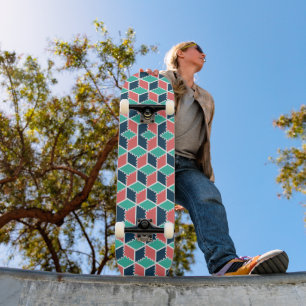 Skate Cubo Geométrico na moda Moderno