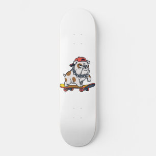 Skate Cute Bulldog Skater