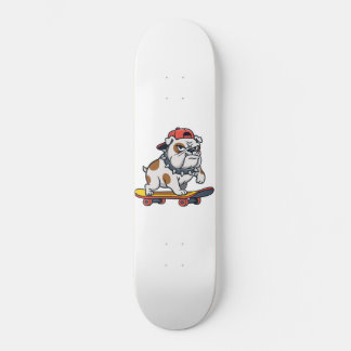 Skate Cute Bulldog Skater