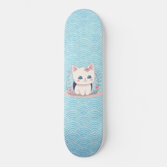 Skate Cute Kitten Kawaii (Frente)